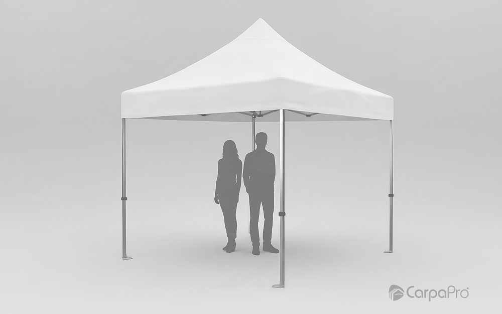 Carpa plegable 3×3 para espacios compactos